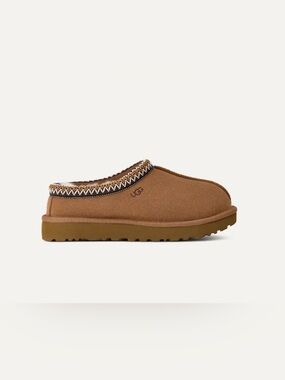 UGG Tasman II Cozy Slip-On Mule in Chestnut Brown 10